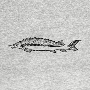 European sea sturgeon T-Shirt